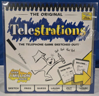 New Sealed | The Original Telestrations | The Telephone Game Sketched Out | For 4-8 Players Age 12+