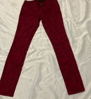 New Forever 21 Burgundy Jeans - 36” Long x 25” waist