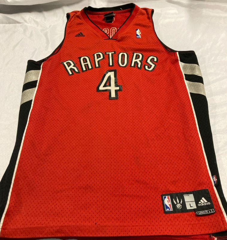 NBA Adidas Raptors BOSH #4 Jersey 23&rdquo; w x 31&rdquo; length