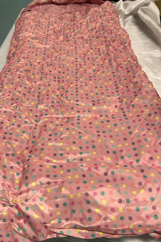 New Ozark Trail Kids Envelope Sleeping Bag w Hood 24.5&rdquo; w x 64&rdquo; long