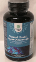 90 Capsules New Nature's Craft Neural Health Herbal Brain Supplement to Improve Energy Metabolism - Enhanced Antioxidant Focus Supplement And Nervous System Function Best Before 02/2027