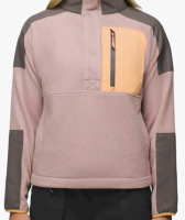 New | Womens Size: Large | PrAna | Colour: Willow | Peak Snap Up Fleece | * Retails For $120 * Model # 2064621