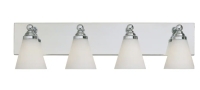 New Designers Fountain Vanity Light. - 4 Bulb.