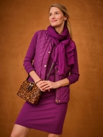 New | Womens Size: XL | Talbots | French Terry Ruffle Sweatshirt Dress | Retails for Over $90