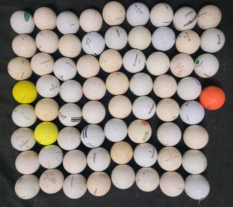 68 Previously Enjoyed Golf Balls . Tested Working