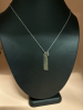 925 Sterling Silver Bar Necklace Engraved ' She Believed She Could So She Did' Sogned Annis Munn - 2