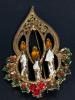 Vintage Beatrix Rhinestone Tree Brooch