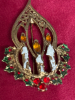 Vintage Beatrix Rhinestone Tree Brooch - 2