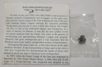 Masonic Freemason Forget-Me-Not Lapel Pin