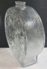 Vintage Anchor Hocking Walt Disney Mickey & Minnie Mouse Clear Glass Coin Bank . Measures 6 3/4" tall . No chips or cracks - 4