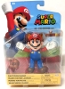 New Sealed Super Mario Action Figure | Raccoon Mario with Super Leaf | Approx 4" Tall