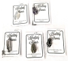 5 New Wire-Wrapped "Healing Stone" Necklaces (Various Stones)