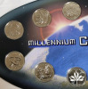 2000 Canadian Millennium Quarter Coin Set , Uncirculated - 2