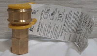 New Brass Couple Halfing Socket