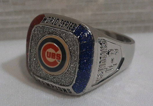 New Coors Light World Series Commemorative Chicago Cubs Ring