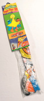 1994 New 42" Sesame Street Super Flyer 300 Series Kite with Line & Handle