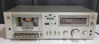 Vintage Technics RS-M63 Three-head Stereo Cassette Deck with Rear Band Control . Tested , All Cassette Controls Working , All Lights Working . Not tested with receiver or speakers