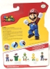 New Sealed Super Mario Action Figure | Mario with Super Mushroom | Approx 4" Tall - 2
