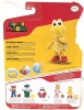 New Sealed Super Mario Action Figure | Red Koopa Troopa with Question Block | Approx 3.5" Tall - 2