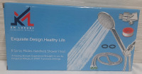 KM Luxury 8 Spray Mode Handheld Shower Head