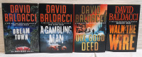 Hardcover New York Times Bestseller David Baldacci Novels 4pcs