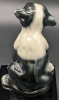 Adorable Ceramic French Bulldog Pup Figure Made in Japan | 4.5" Tall - 4