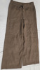 New | Bluivy | Womens Size: Large | Colour: Brown | Comfy Knit Jogging Pants | With Wide Fit Pant Legs - 2