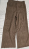 New | Bluivy | Womens Size: Large | Colour: Brown | Comfy Knit Jogging Pants | With Wide Fit Pant Legs - 3