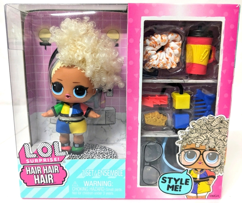 New L.O.L. Surprise Hair Hair Hair Doll | 3" Tall