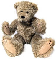 Large Vintage Ashton Drake Galleries Limited Edition #4289 Barbara Ferrier Reproduction Jointed Teddy Bear "I'm a Perfect Companion" | 14" Tall when Sitting