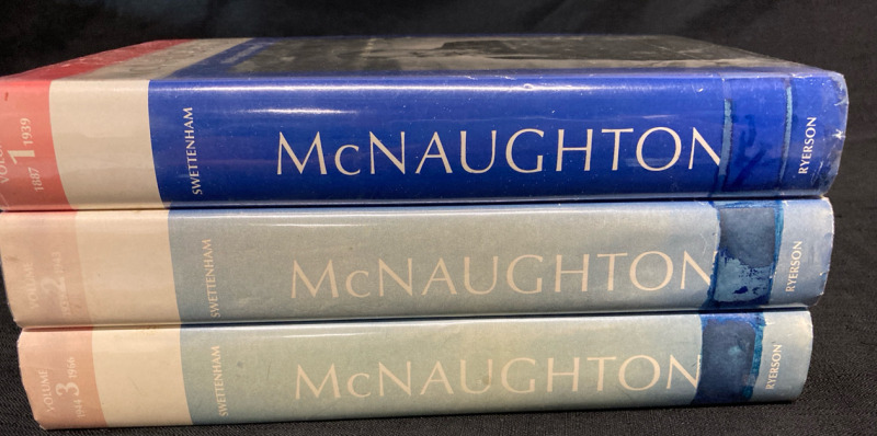 3 Military McNaughton Books Volume 1,2,3 . 9.25” tall