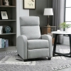 New HomCom Armchair Recliner - 839-808LG - 2