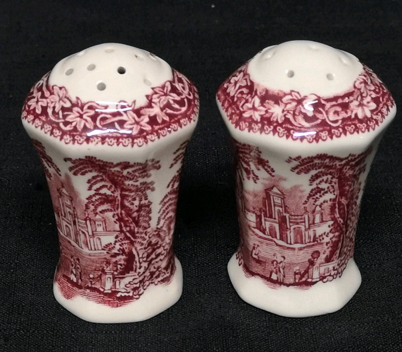 Vintage Mason's Salt & Pepper Shakers 3" Tall - Made in England