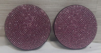 New Pink Cup Coasters 2pcs