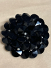 Jet Black AB Rhinestone Crystal Brooches - 3