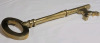 Home Decor Large Brass Key , measures 13 7/8" long & 3/4" thick - 2