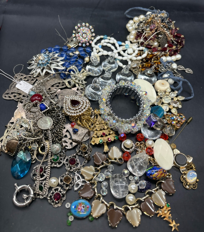 Vintage Jewellery For Repair or Crafting High End