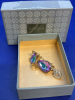 Aurora Borealis Cat Brooch Rhinestones - 6