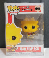 Funko Pop! The Simpsons Lisa Simpson #497 in Protective Clear Box