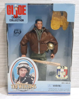 1999 GI Joe Classic Collection Ted Williams Korean War Fighter Pilot Figure w/ Original Box and Accessories