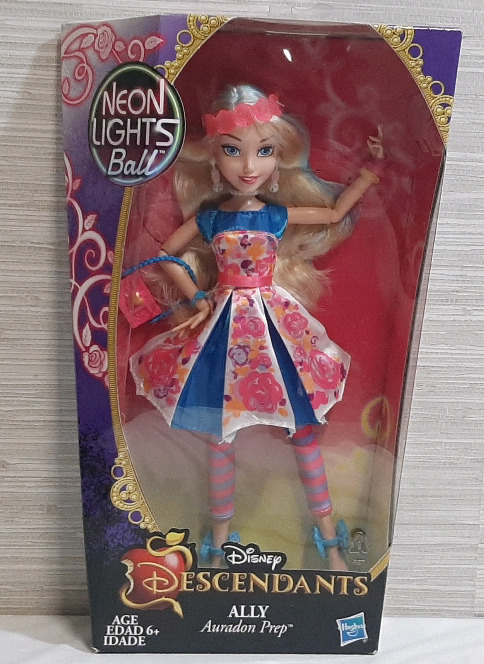 New Disney Descendants Neon Lights Ball Ally Figure