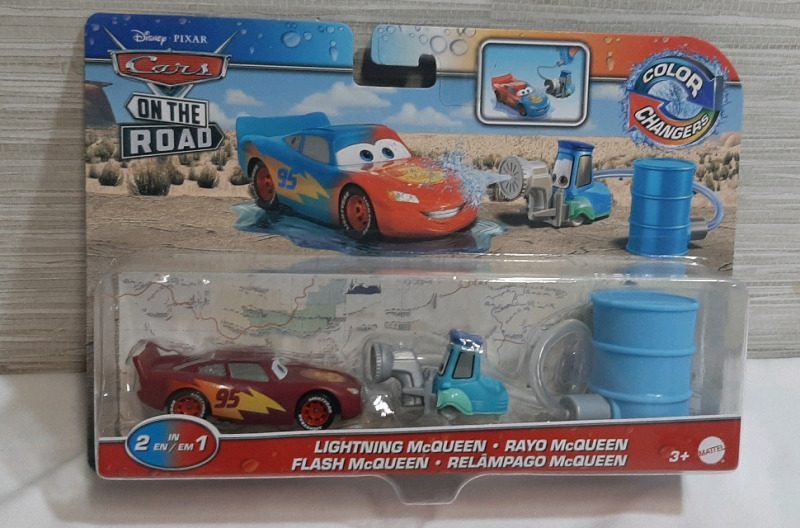 New Cars On The Road Color Changers Lightning McQueen