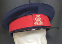 Vintage Peak Cap with Royal Emblem Patch .