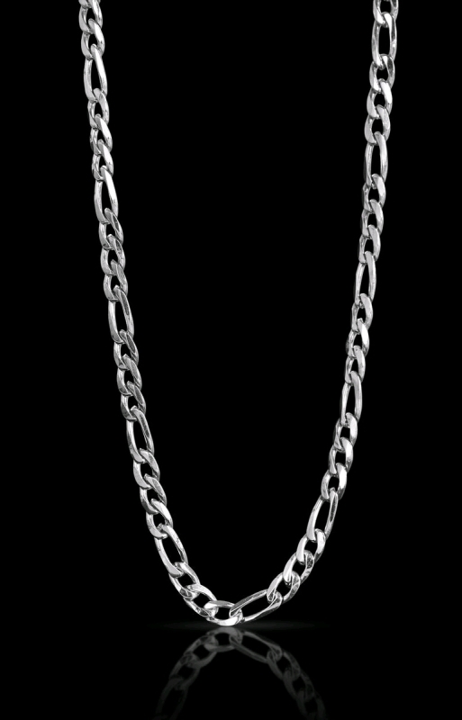 New Biker Jewelry Shop Stainless Steel Figaro Chain Necklace | 12mm Wide x 20" Long | Retails for Over $50