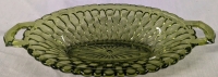 Vintage Honeycomb Oval Pickle Dish. 8.5" Long.