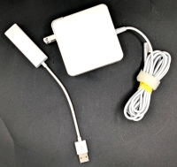 Apple USB Ethernet Adapter A1277 & Replacement 60W AC Power Adapter A600L