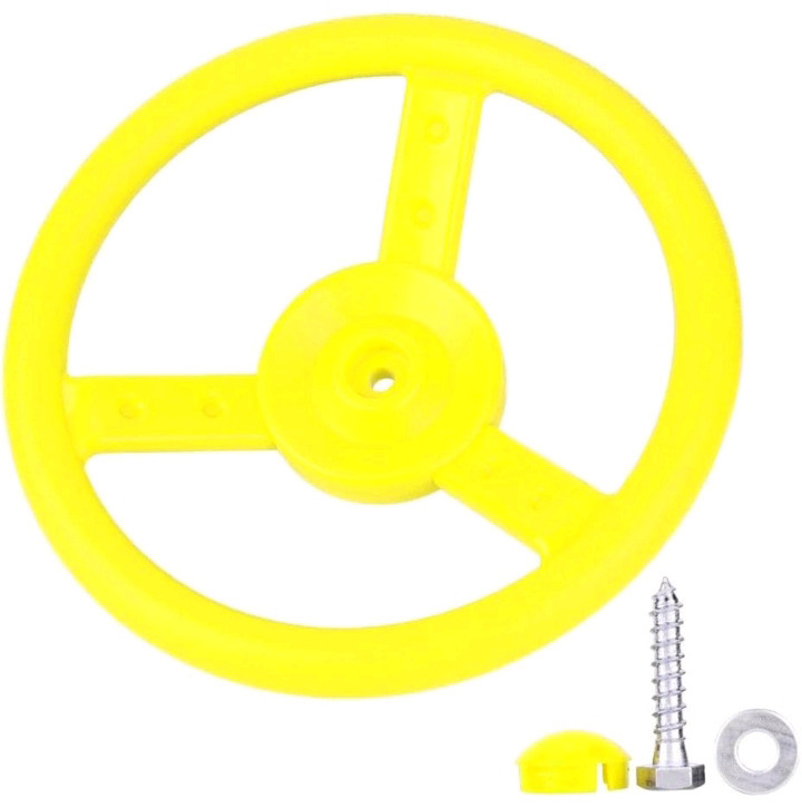 New | Plastic Steering Wheel For Kids Playset 10" Diameter