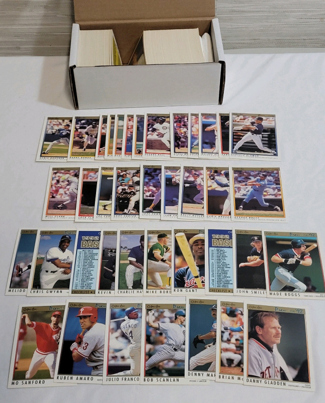 1991 MLB Baseball O Pee Chee Set & 1992 MLB Baseball O Pee Chee Set . Cannot Confirm if Complete or Not