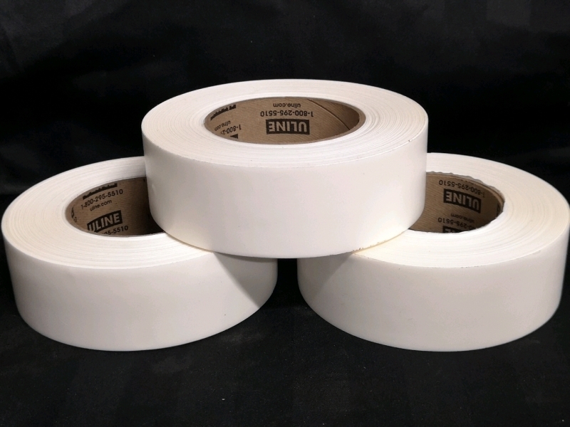 3 New Rolls ULine Marine Shrink Tape - Roll 6" Diameter & 2" W