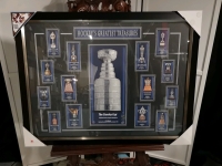New Framed Hockey's Greatest Treasures Print - Stanley Cup